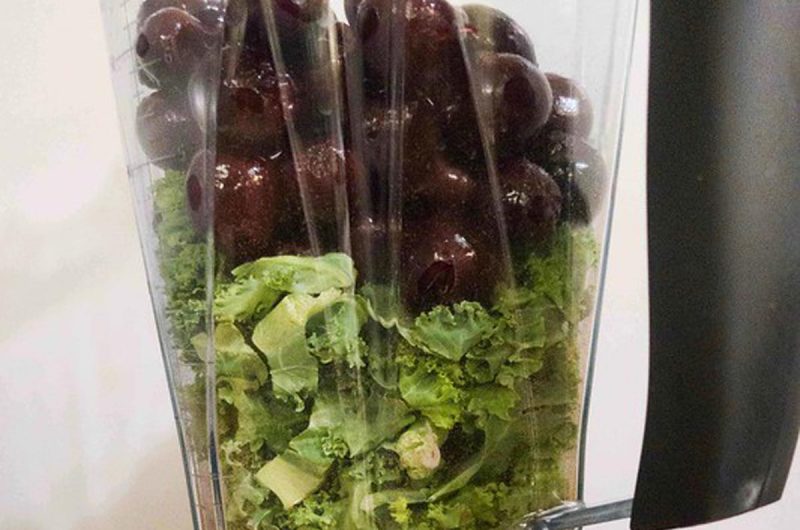 Chocolate Covered Cherry Green Smoothie - Recipe