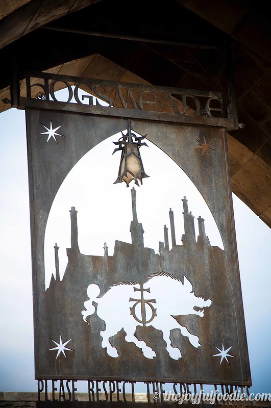 Harry Potter World Hogsmeade Sign