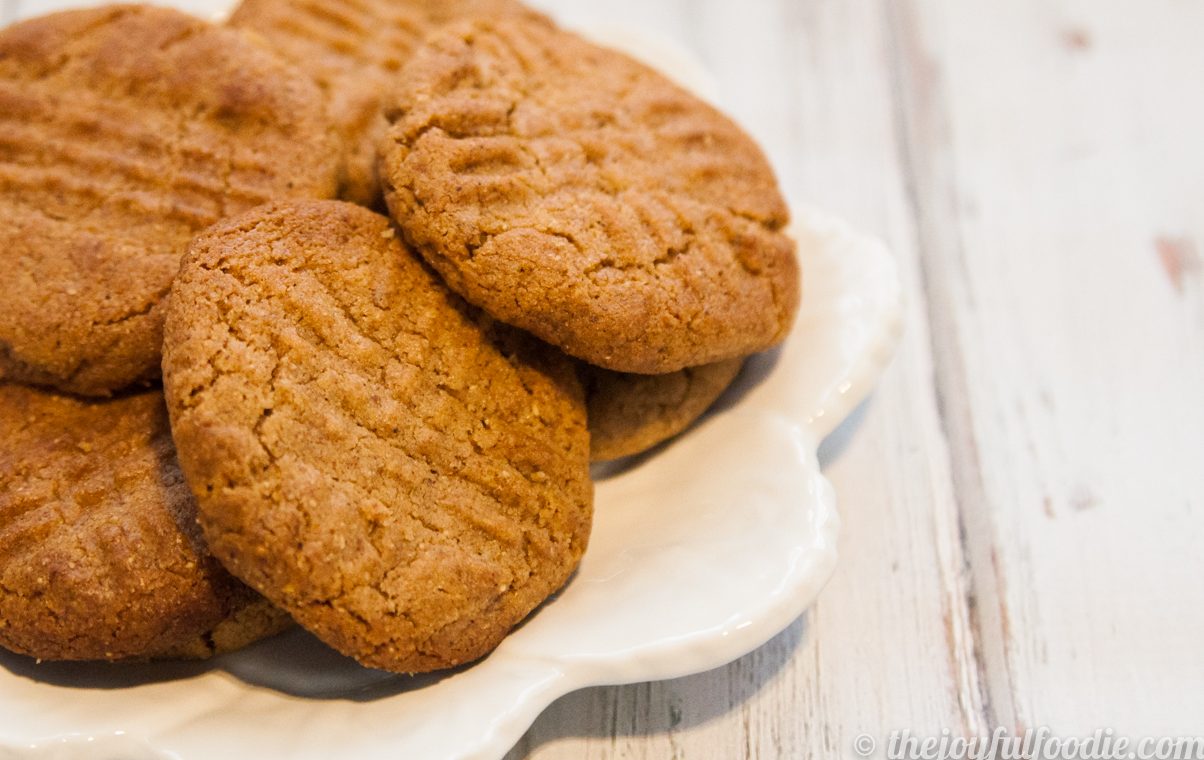 {Recipe} Three Ingredient Almond Butter Cookies