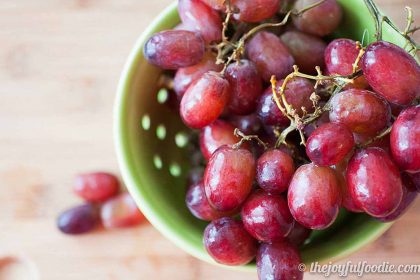Roasted Bacon Wrapped Grapes - Recipe