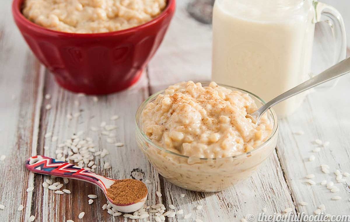 Eggnog Rice Pudding Foodie Extra Vaganza - Recipe