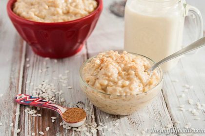 Eggnog Rice Pudding Foodie Extra Vaganza - Recipe
