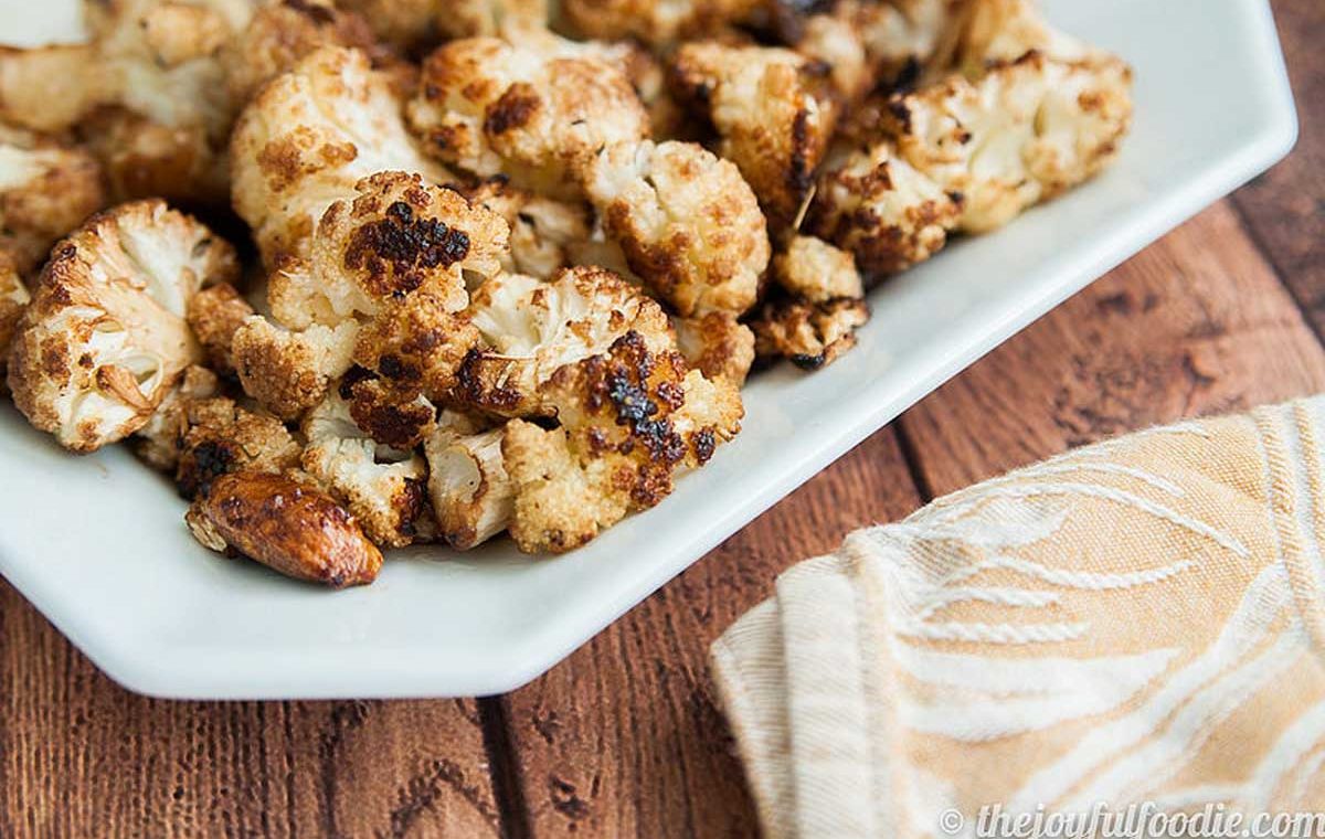 Balsamic and Garlic Roasted Cauliflower – Recipe