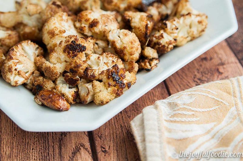 Balsamic and Garlic Roasted Cauliflower – Recipe